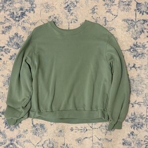 Hollister Green Crewneck Sweatshirt